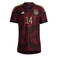 Pánský Fotbalový dres Německo Jamal Musiala #14 MS 2022 Venkovní Krátký Rukáv